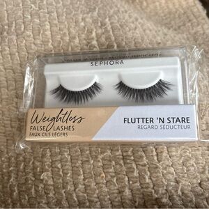 Sephora Weightless False Lashes - Black.  New Sealed!